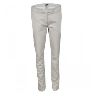 Joseph Beige Stone Light Cotton Stretch Finley Trousers M