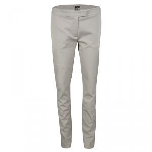 Joseph Almond Beige New Cotton Compact Finley Regular Fit Trousers M
