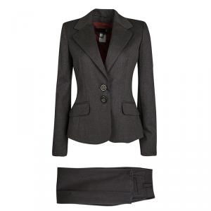 Just Cavalli Metallic Brown Pant Suit S