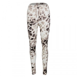 Just Cavalli Animal Print Stretch Jersey Leggings M