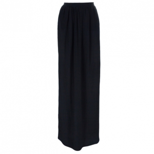 Pre Owned Just Cavalli Black Chiffon Maxi Skirt S