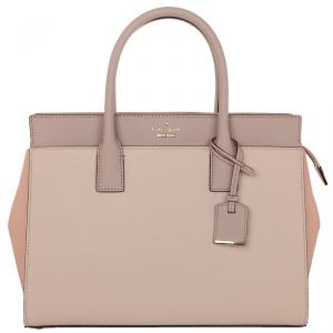 Pre Owned Kate Spade Tricolor Leather Cameron Street Candace Satchel Bag