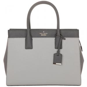 Pre Owned Kate Spade Bicolor Leather Cameron Street Candace Satchel Bag