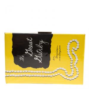 Pre Owned Kate Spade Yellow Plastic The Great Gatsby Book Clutch 