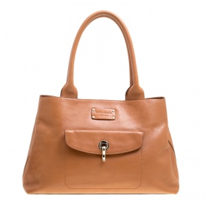 Pre Owned Kate Spade Brown Leather Tote