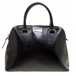 Pre Owned Kate Spade Black Patent Leather Cameron Street Satchel