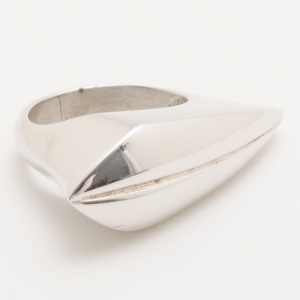 KENZO Leaf Silver Ring Size 52