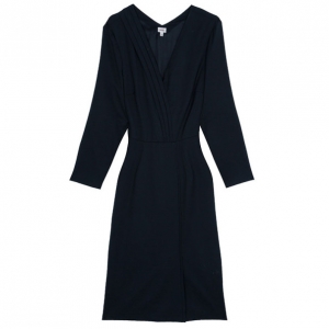 Kenzo Long Sleeves Wrap Dress L