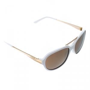 Korloff White Gold Mirror KOR2034 Aviator Sunglasses