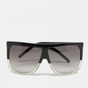 Pre Owned Loewe Black Filipa SLW943 Square Sunglasses
