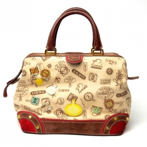 Loewe Suede 160th Anniversary Bowling Bag