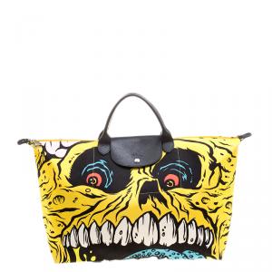 Longchamp Multicolor Fabric Jeremy Scott Monster Tote