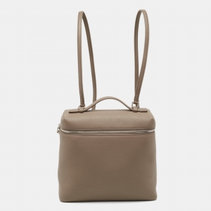 Loro Piana Beige Leather Extra Pocket L23 Backpack