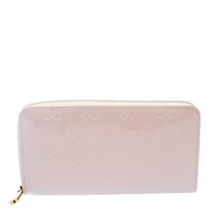 مملوكة مسبقًا Louis Vuitton Rose Angelique Vernis Zippy Wallet