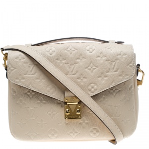 Pre Owned Louis Vuitton Dune Monogram Empreinte Pochette Metis Bag