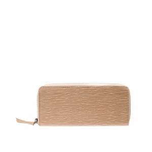 Louis Vuitton Jaune Pale Epi leather Zippy Wallet
