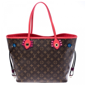 Louis Vuitton Flamingo Monogram Canvas Neverfull Totem NM MM Bag