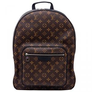Pre Owned Louis Vuitton Brown Monogram Josh Backpack