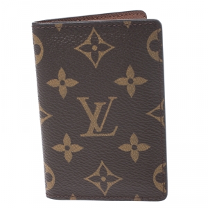 Pre Owned Louis Vuitton Monogram Canvas Pocket Organizer