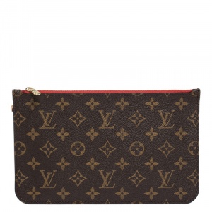 Louis Vuitton Monogram Canvas Neverfull Pochette NM Clutch