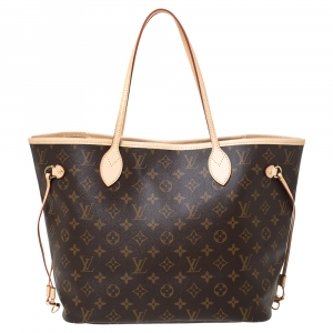 Louis Vuitton Monogram Canvas Neverfull MM Bag