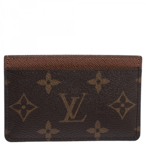 Louis Vuitton Armagnac Monogram Canvas Card Holder