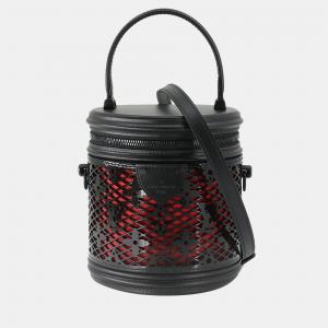 مملوكة مسبقًا Louis Vuitton Black Leather Cannes Vanity Top Handle Bag