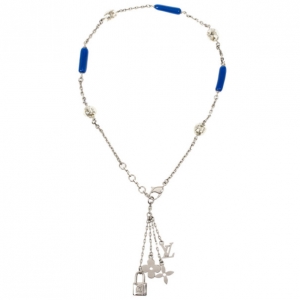 Pre Owned Louis Vuitton Bubbles Monogram Necklace