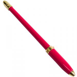 Pre Owned Louis Vuitton Pink Enamel Steel Agenda Ballpoint Pen