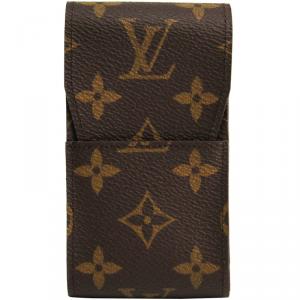 Pre Owned Louis Vuitton Monogram Canvas Cigarette Case
