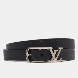 Louis Vuitton Neogram Leather Palladium Plated Bracelet