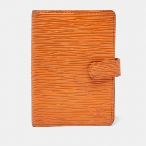 Louis Vuitton Mandarin Epi Leather Small Ring Agenda Cover