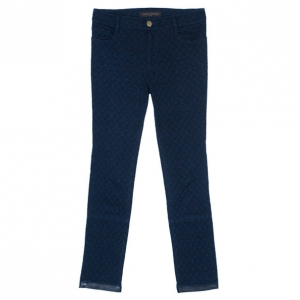 Louis Vuitton Blue Monogram Denim Pants S