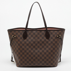 Louis Vuitton Damier Ebene Canvas Neverfull MM Bag