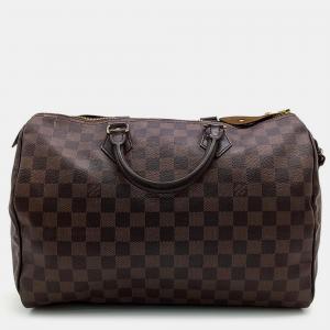 Pre Owned Louis Vuitton Damier Speedy 35 Bag