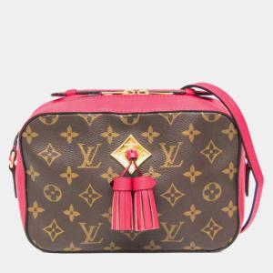 Louis Vuitton Brown Freesia Monogram Saintonge Shoulder Bag 