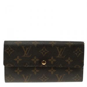 Louis Vuitton Monogram Canvas Sarah Wallet