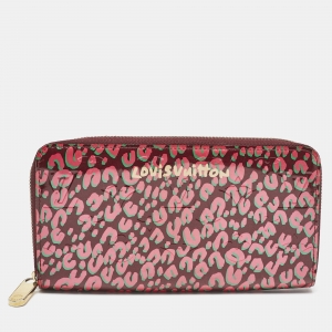  Louis Vuitton Multicolor Graffiti Patent Leather Stephen Sprouse Zippy Wallet
