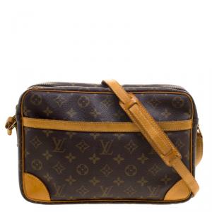 Pre Owned Louis Vuitton Monogram Canvas Trocadero 30 Bag