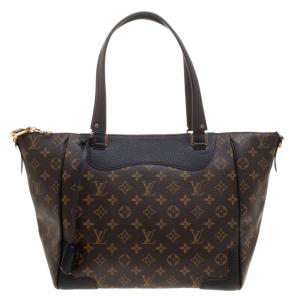 Pre Owned حقيبة لوي فيتون استريلا كانفاس مونوغرامي سوداء MM NM