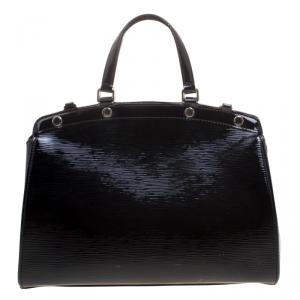 مملوكة مسبقًا Louis Vuitton Black Electric Epi Leather Brea MM Bag
