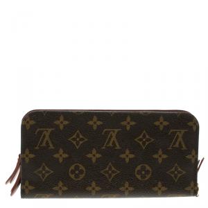 Louis Vuitton Burgundy Monogram Canvas Insolite Wallet