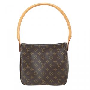مملوكة مسبقًا حقيبة لوي فيتون لوبينغ كانفاس مونوغرامي MM