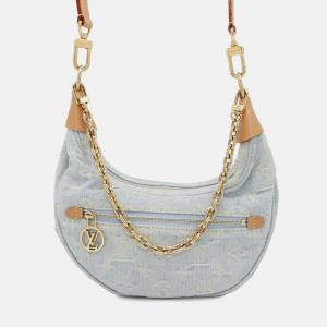 Louis Vuitton Denim Monogram Loop Shoulder Bag 