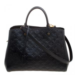 مملوكة مسبقًا حقيبة لوي فيتون مونتغن امبراينت مونوغرامي سوداء GM