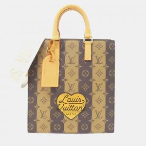 Louis Vuitton Monogram Stripe (Lv Squared) Sac Plat Messenger Handbag