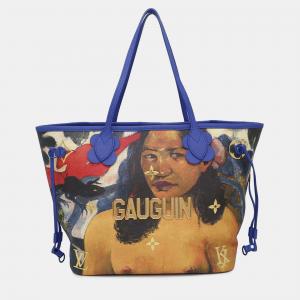 Louis Vuitton Tote Bag Monogram Cerruty Masters Collection Gauguin Neverfull Mm