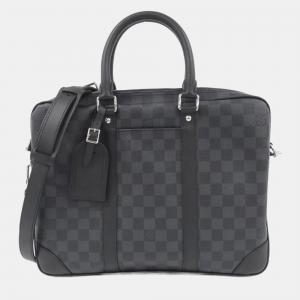 Louis Vuitton Damier Graphite Porto Document Voyage Handbag