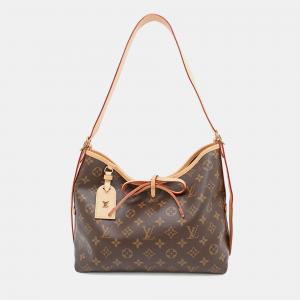 Louis Vuitton Carryall Nm Bordeaux Monogram Size Pm