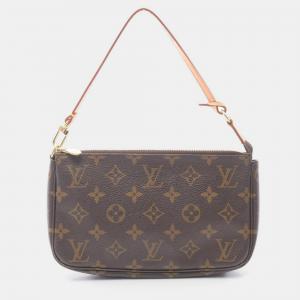 Louis Vuitton Pochette Accessoires Handbag Pouch  Monogram Canvas